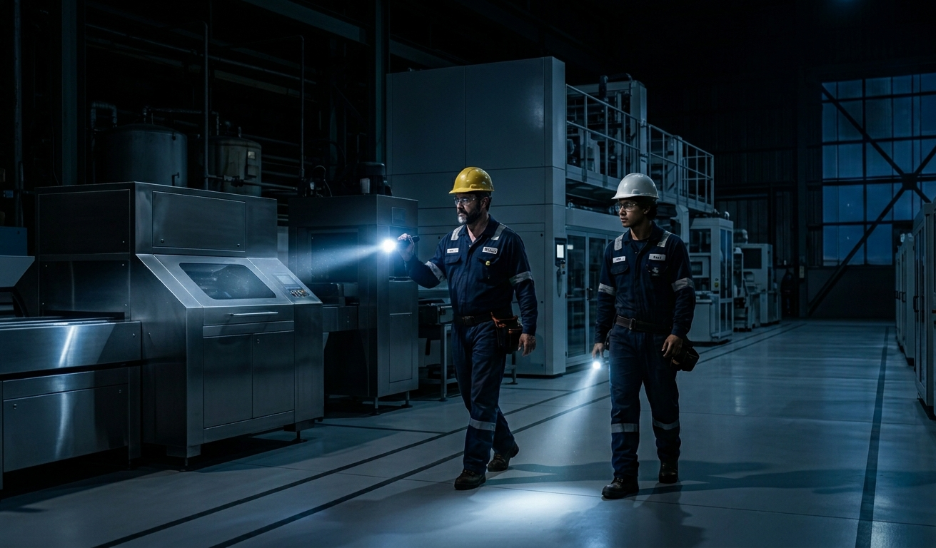 Queda de energia em empresas quanto custa 1 hora sem operação